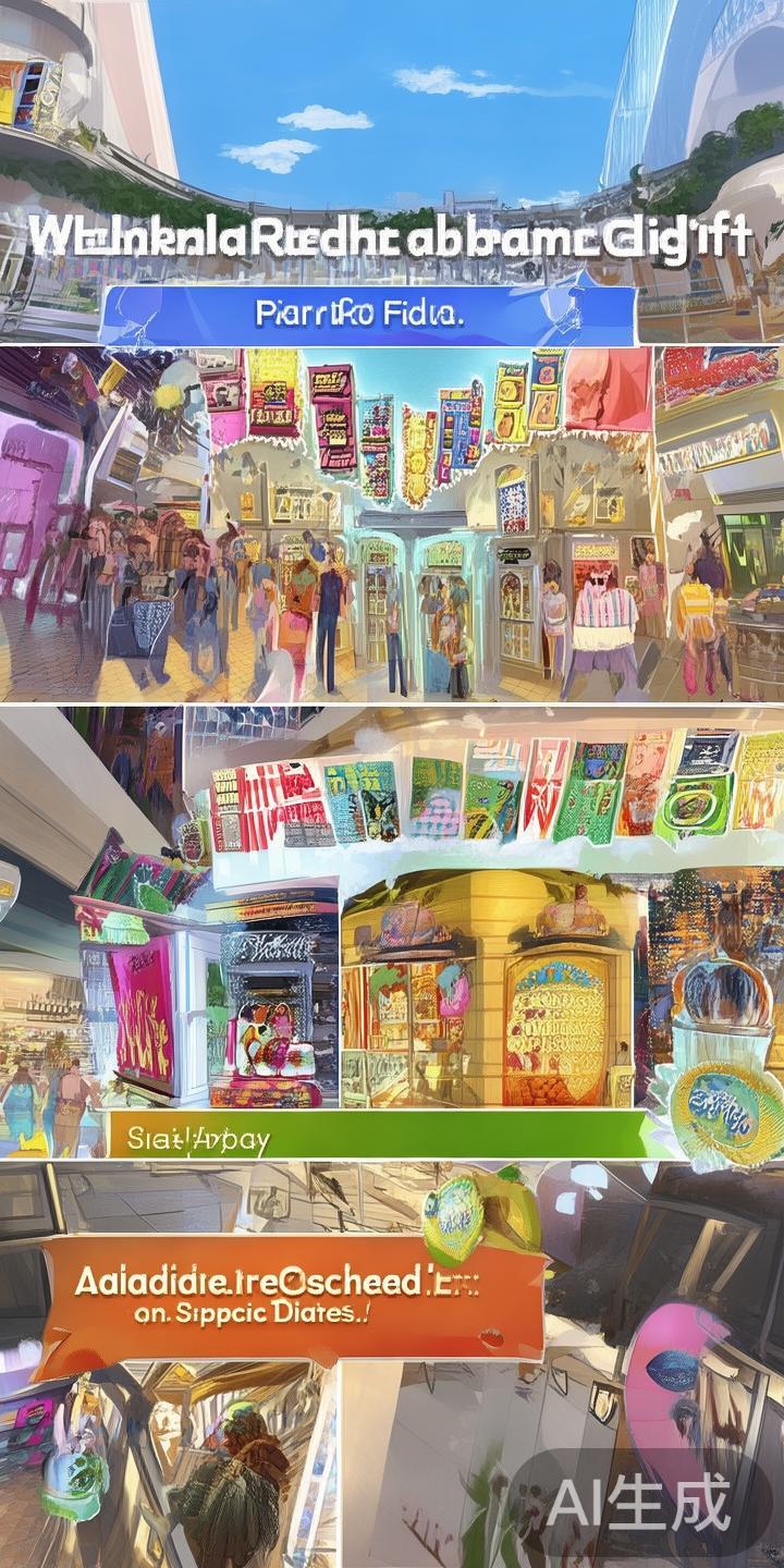 周末和特定日期促销
周六、周日及每月特定的日期（